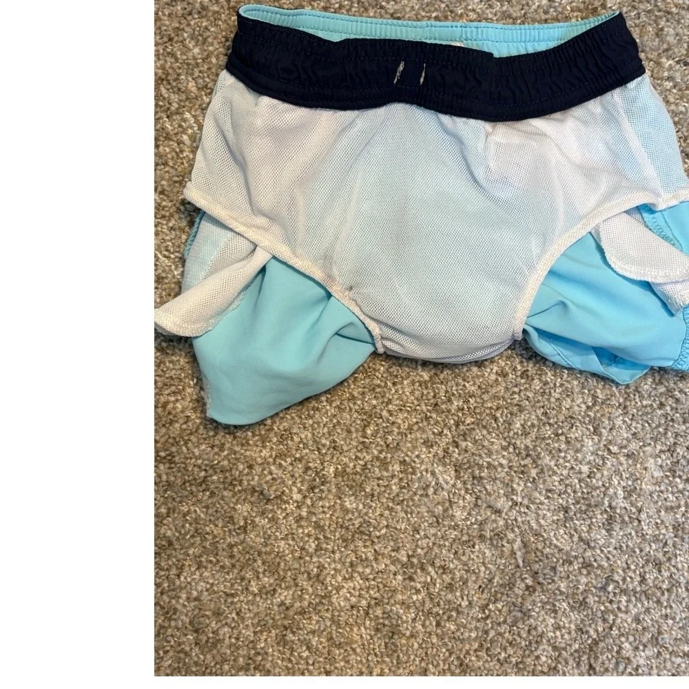Ralph‎ Lauren Swim Trunks Baby Boy 18M Blue Mesh Lined Elastic Waist